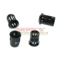 Oprawka LED 5mm RTF5010 plastik wypukła-Podzespoły Elektroniczne