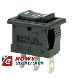 Przełącznik R932FS 6A kołyskowy chwilowy, 3-pozycyjny (ON)-OFF-(ON)-Podzespoły Elektroniczne