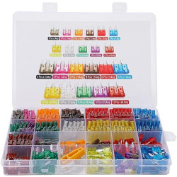 Zestaw bezpieczników 300szt MTA UNI i MINI mix samochodowych-Motoryzacja