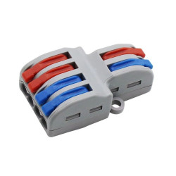 Szybkozłączka 2/4 rozgałęź SPL-42 zacisk złączk elektryczna-Przewody i Druty w metrażu