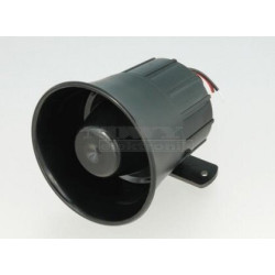 Syrena SPD1-9D 1-tonowa 12V alarmowa uniwersalna samochodowa-Motoryzacja