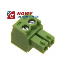 Listwa montażowa TBMF3802R kątowa 2zacisk.żeńska, raster 3.81mm-Podzespoły Elektroniczne