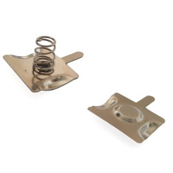 Styk baterii 18650 blaszka+sprę. 18x15mm-Baterie