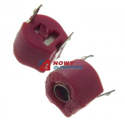 Trymer 4pF-20pF czerwony-Podzespoły Elektroniczne