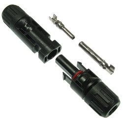 MC4 konektor para wtyk / gniazdo na kabel kpl.IP67 do solar panel słonecz-Baterie Słoneczne i Osprzęt