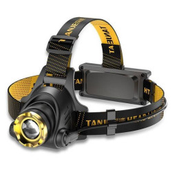 Latarka czołowa LED T6 1x18650 1200mAh +ładowarka sieciowa/samochodowa-Oświetlenie