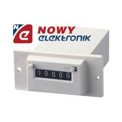 Licznik mechaniczny 12V 0-999999 12VDC impulsów-Sterowniki i Czujniki Przemysłowe