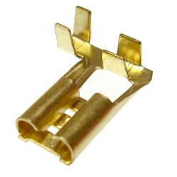 Konektor Ż 6,3mm kątowy-Podzespoły Elektroniczne