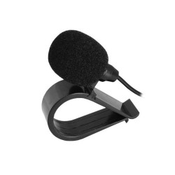 Mikrofon z klipsem na kablu 3m wt. jack 3,5 m.in. dyktafon MONO-Naglosnienie i Estrada