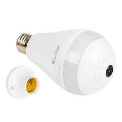 Kamera IP BLOW H-823 WiFi 3Mpx w żarówce H.265 1080p microSD szpiegowsk-Monitoring CCTV