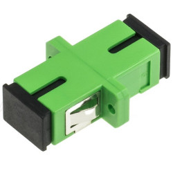 Złącze światłowodowe adapter SM łącznik światłowód SC/APC simplex beczka-Kable i Przyłącza RTV i PC