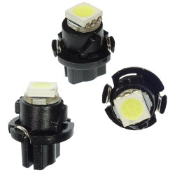 Dioda LED T5 1SMD5050 Biała żarówka 12V R5 B8.5D-Oświetlenie