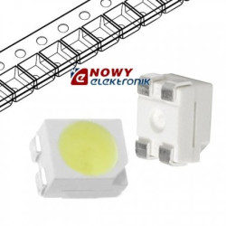 Dioda LED SMD3528 PLCC-4 biała Z 3000-4000mcd  50mA Zimny-Podzespoły Elektroniczne