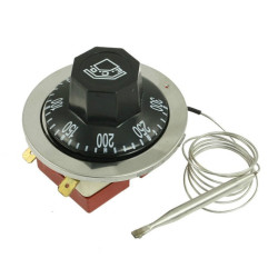 Termostat z kapilarą 50-300C czujnik temp. Sonda 5cm, 16A 250VAC-Sterowniki i Czujniki Przemysłowe