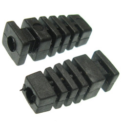 Odgiętka 4mm do KM-49 FI-7 czarna-Obudowy i Elementy Montażowe