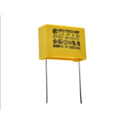 Kond. MKP 1uF 275V X2 AC R-22,5 kondensator polipropylenowy-Podzespoły Elektroniczne