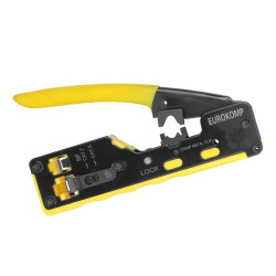 Zaciskarka HT-7088 RJ45 Cat5/6/7 LAN Wtyki przelotowe, zaciskacz-Narzędzia Warsztatowe i Wyposażenie