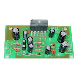 J-215 Wzmacniacz stereo TDA2005, 2x10W, zasil 12V-Zestawy do samodzielnego montażu