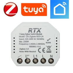 Przekaźnik dopuszk 1ob ZRS1LN-DC ZIGBEE TUYA RTX styk beznapięc.-Elektryka