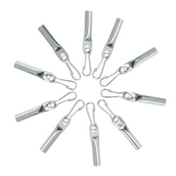 Końcówka do linek 8mm 10szt linka celna zestaw z haczykami-Motoryzacja