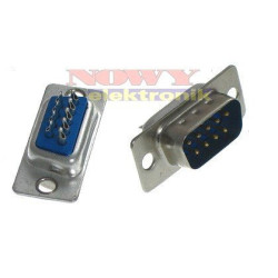 Wtyk D-SUB 9 pin DSUB09M CANON męski DB9 RS232-Podzespoły Elektroniczne