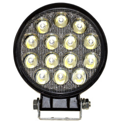 Lampa LED halogen 14x3W 9-80V IP68 reflektor led car okrągły-Motoryzacja