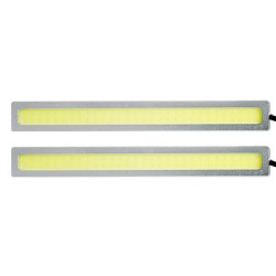 Lampa LED 12V 2x4W 175mm 6000K ośw.kabiny barwa białaIP65 srebn-Motoryzacja