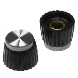 Gałka G181B/SI-Podzespoły Elektroniczne