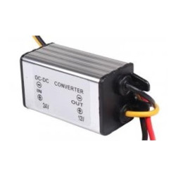 Reduktor 24/12V 5A wodoodporny Przetwornica-Motoryzacja