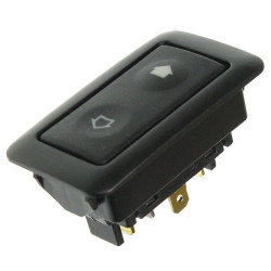 Przełącznik do szyb uniwersalny LED ZIELONY 6PIN ASW-03-Motoryzacja