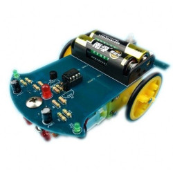 Robot mini jeżdżący D2-1 DIY KIT Podwozie robota, dwa silniki-Zestawy do samodzielnego montażu