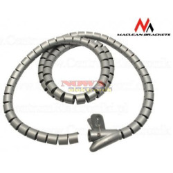 Maskownica kabli MCTV-676 Szara Organizator Maclean (antyplątek) rura-Kable i Przyłącza RTV i PC