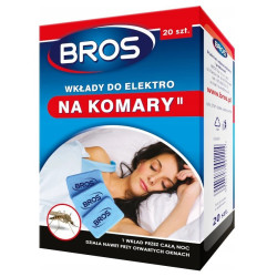 Wkład do elektro na komary BROS (*) wkłady do elektrofumigatora-Odstraszacze Zwierząt