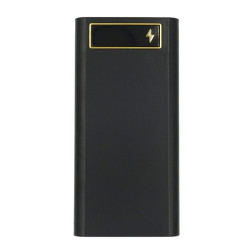 Obudowa POWERBANK 21x 18650 LCD QC 3.0PD Czarna USB-C Micro-USB-Akumulatory i Ładowarki