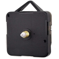 Mechanizm zegara kwarcowy 388 bez wskazówek i śrubek cichy płynący-Dom i Ogród