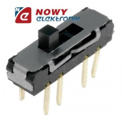 Przełącznik SS2304  MSS-2336 suwakowy 3-poz 0,3A 6VDC-Podzespoły Elektroniczne