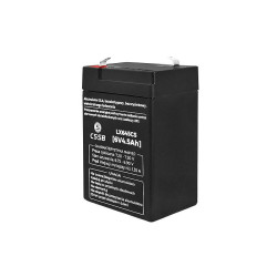 Akumulator 6V-4,5Ah           LX PS żelowy-Akumulatory i Ładowarki