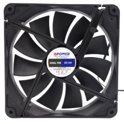 Wentylator 140x25 12V TX14025B12 cichy, 3 przewody, ślizg NEPOWER-Wentylacja i Chłodzenia