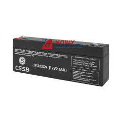 Akumulator 12V-2,2Ah (2,3Ah)  LX PS żelowy AGM-Akumulatory i Ładowarki