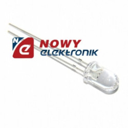 Dioda LED 5mm niebieska 12V Migająca-Podzespoły Elektroniczne