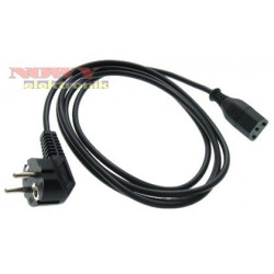 Kabel zasilający PC 1,2-1,5m Sieciowy, komputerowy, 230V-Elektryka