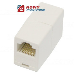 Łącznik RJ45 LAN 8p8c Gniazdo- Gniazdo, adapter-Podzespoły Elektroniczne