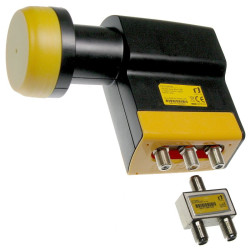 Konwerter SAT Unicable QUAD +  | Twin Inverto (2 legacy ports)-RTV SAT DVB-T