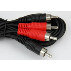 Kabel 2xRCA 10m HQ-Kable i Przyłącza RTV i PC