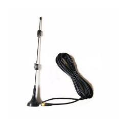 Antena 433MHz 5dbi 26cm, Magnes wtyk SMA-Telefony i Smartfony