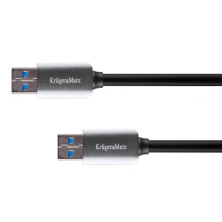Kabel USB 3.0 Wtyk - Wtyk 1m K&M Premium-Kable i Przyłącza RTV i PC