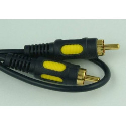 Kabel 1xRCA 1m HQ Łezka VITALCO-Kable i Przyłącza RTV i PC