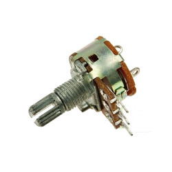 Potencjometr 200KB 15mm liniowy z wyłącznikiem B200K-15/W-Podzespoły Elektroniczne