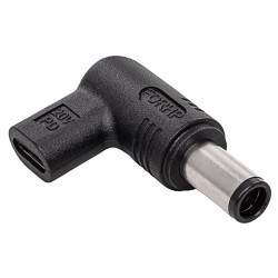 Przejściówka zasilania USB-C/7,4 Wtyk 7,4/5,0mm +Pin HP Adapter do laptop-Podzespoły Elektroniczne