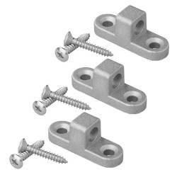 Uchwyt rurek markizy pionowy M metal stelaża przedsionka 3szt-Motoryzacja